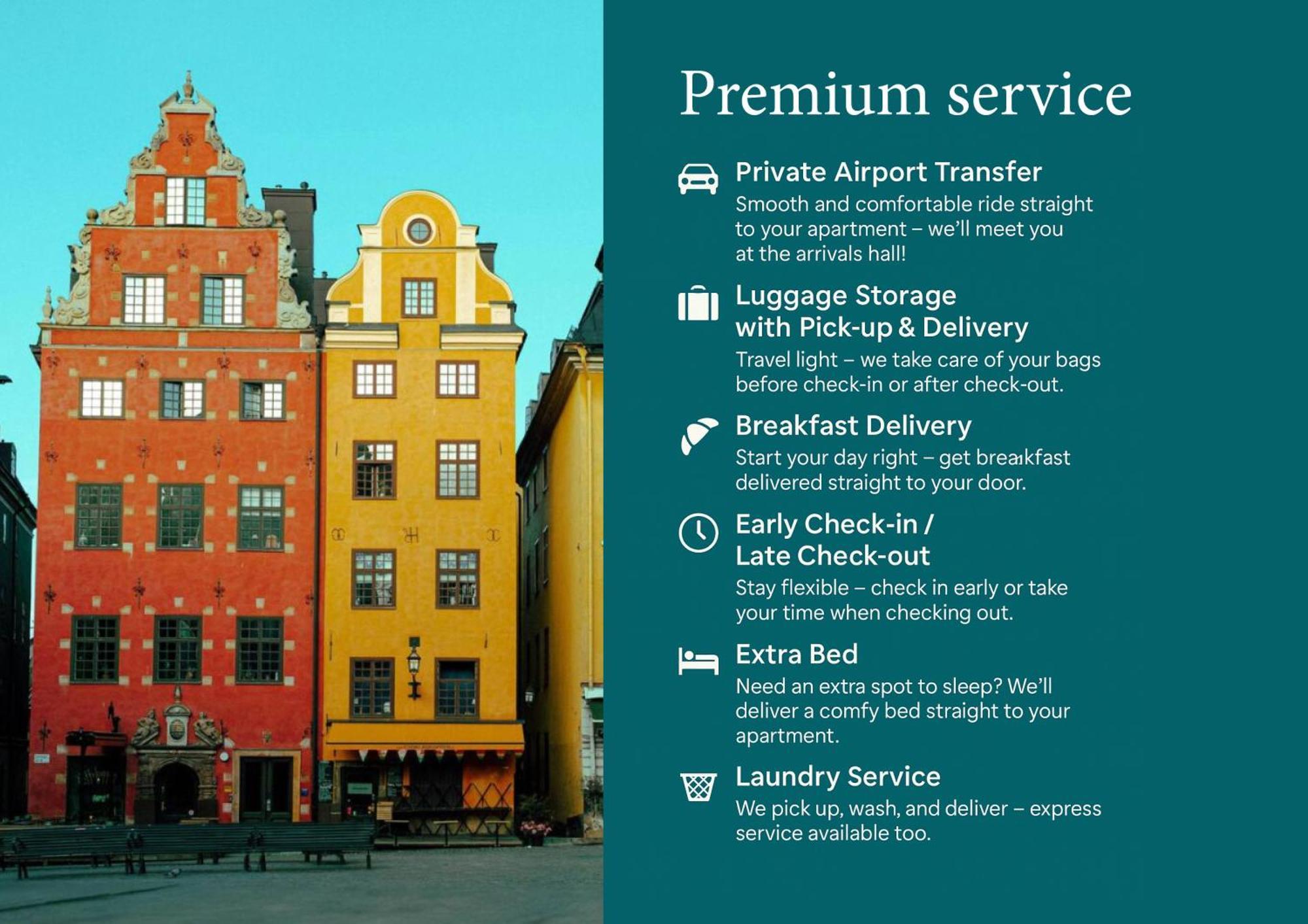 Laegenhet Med Fantastiskt Laege Apartamento Estocolmo Exterior foto